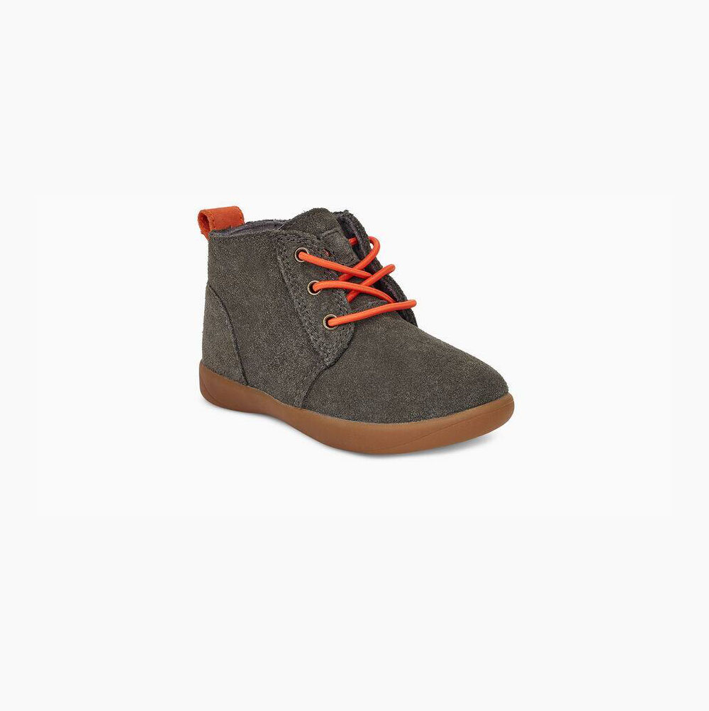 UGG Kristjan Chukka - Boots Barn - Svart Olivengrønne (NO-B584)